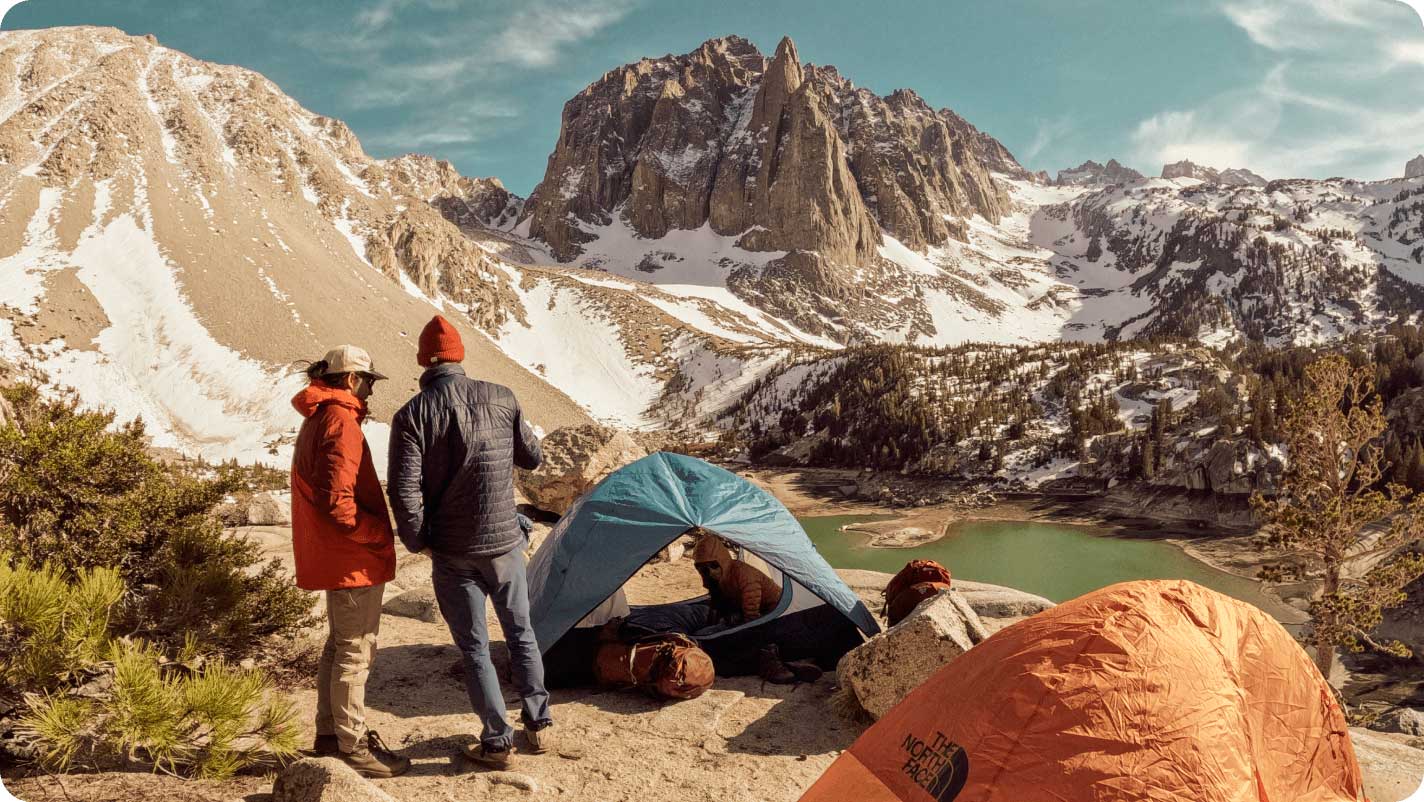 senderismo y acampada